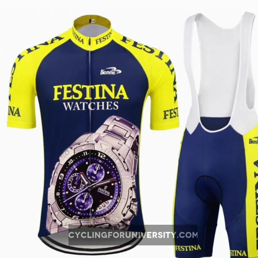 Festina Vintage Cycling Suit 2000 Brand New