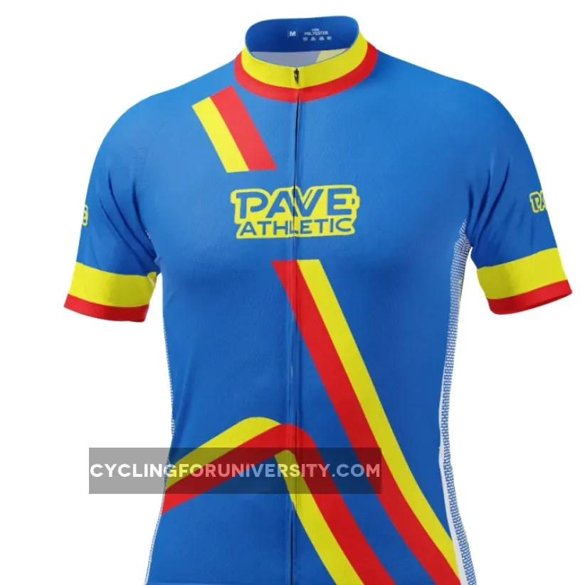 PAVE Athletic Modern Electronics Short Sleeve Cycling Jersey