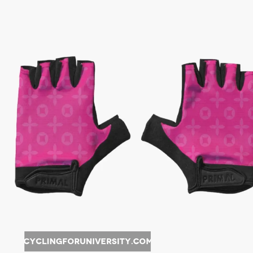 Primal Wear The Devil Wears Primal Women's Short Finger Padded Cycling Gloves / Padded Bike Gloves DEV1G51W-M