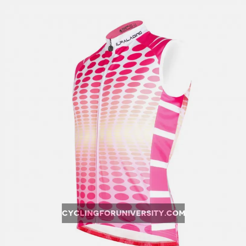 Bright Pink Men's Cycling Sleeveless Bike jersey T-shirt Summer Spring Road Bike Wear Mountain Bike MTB Clothes Sports Apparel Top NO.W 670