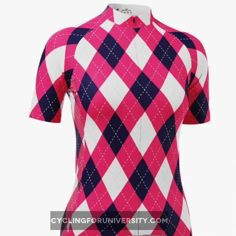 Women's Patchwork Short Sleeve Cycling Jersey Online