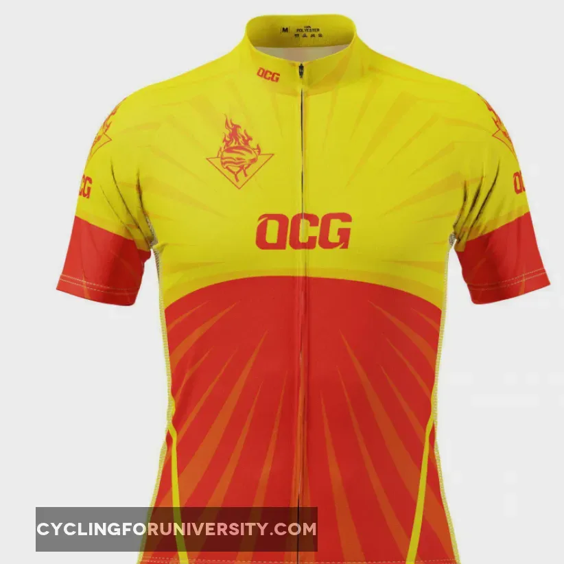 Men's Support The Sun Short Sleeve Cycling Jersey Online