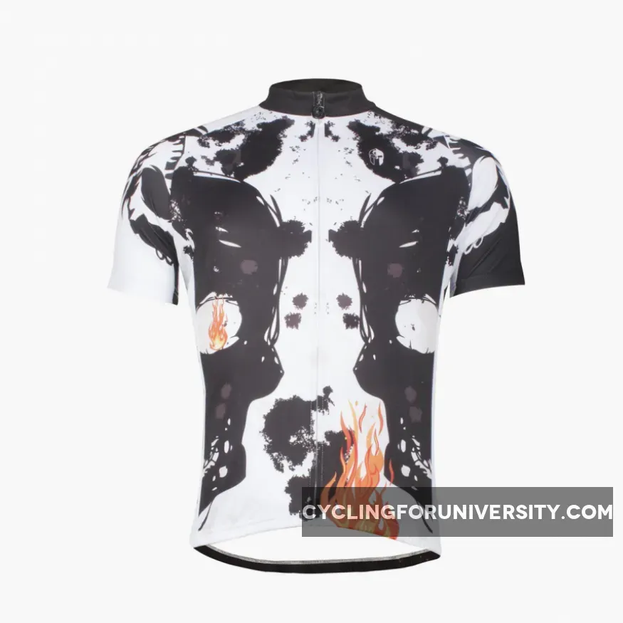 Ilpaladino Art Long Hair Girl Sport Wear Men's Cycling Jersey/Suit Bike Summer Spring Autumn Pro Cycle Clothing Racing Apparel Outdoor Sports Leisure Biking shirt NO.700