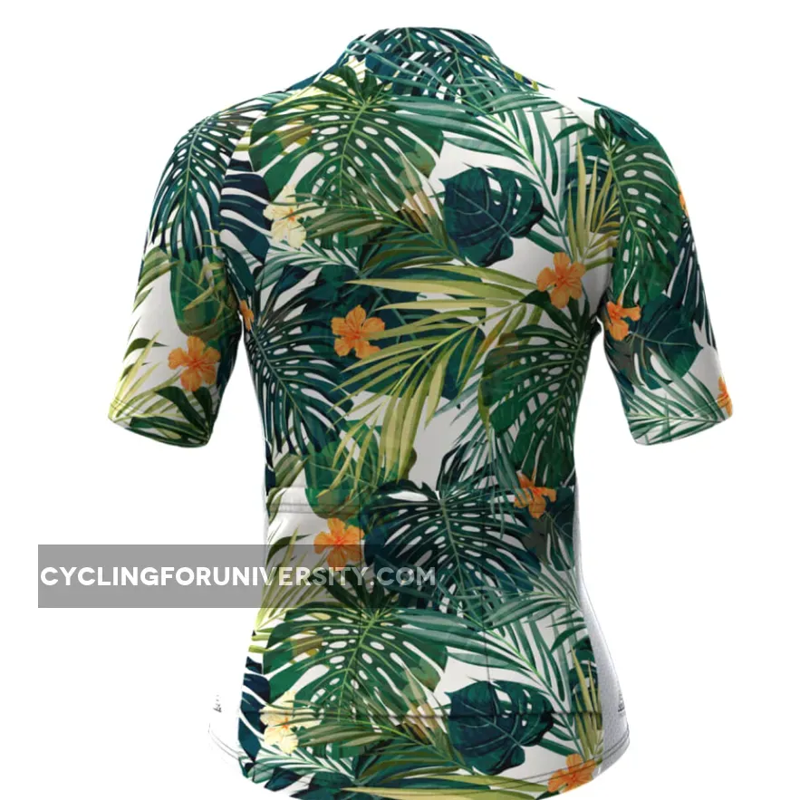 Women's Floral Aloha Hawaiian Cycling Jersey For Sale