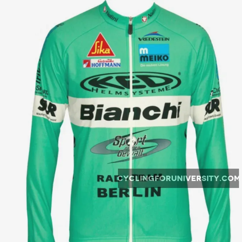 BIANCHI BERLIN 2012 Nalini Radsport-Profi-Team Long sleeve jersey jacket