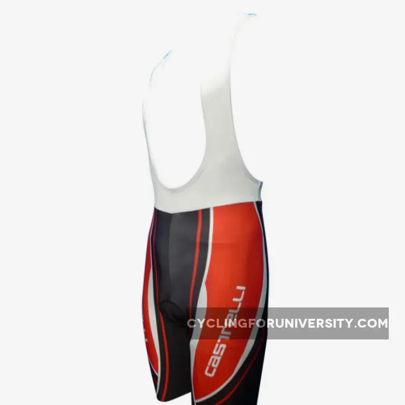 2012 New CASTELLI BLACK-RED Cycling Bib Shorts Restock