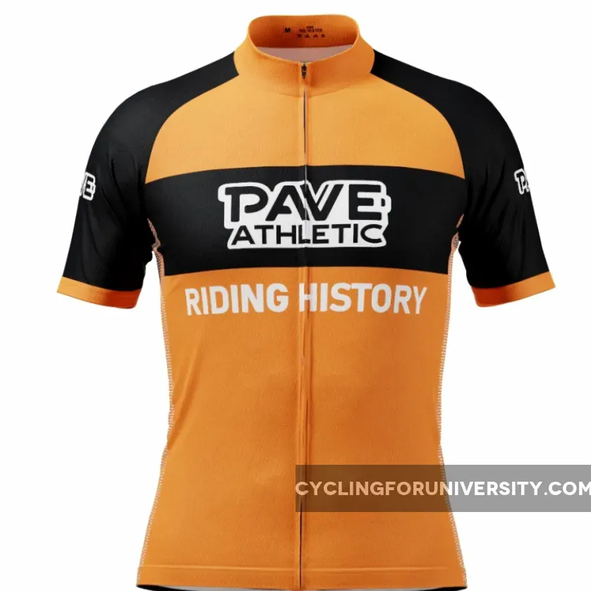 PAVE Athletic Retro Milan Short Sleeve Cycling Jersey