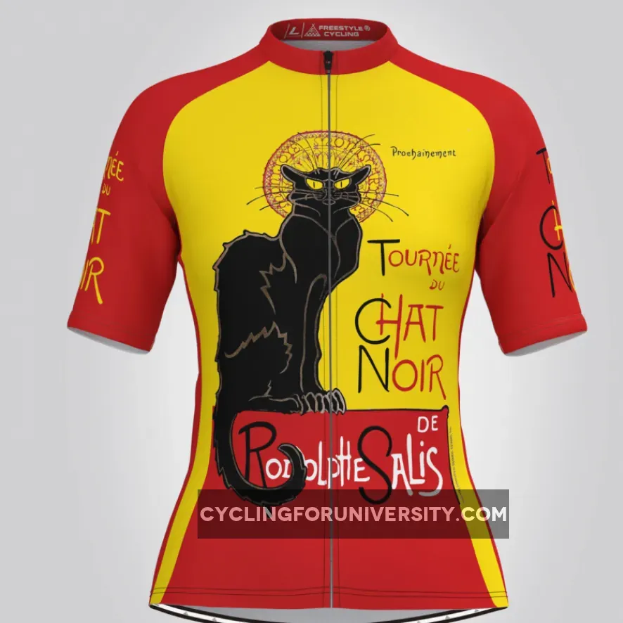 Le Chat Noir Women's Cycling Jersey Brand New