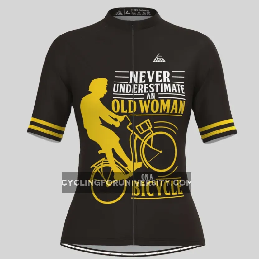 Women's Old Woman Cycling Jersey V3 Brand New