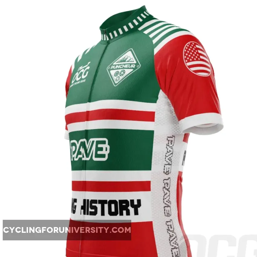 PAVE Athletic Team Americas Short Sleeve Cycling Jersey