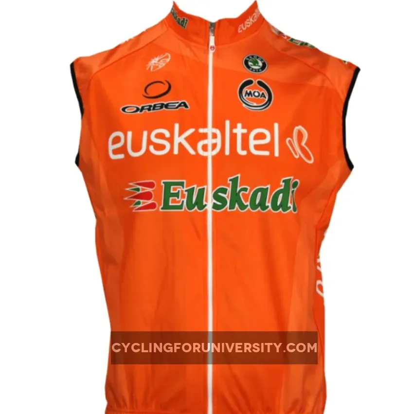 2012 EUSKALTEL Euskadi Bergtrikot MOA Radsport-Profi-Team - Sleeveless Jersey vest