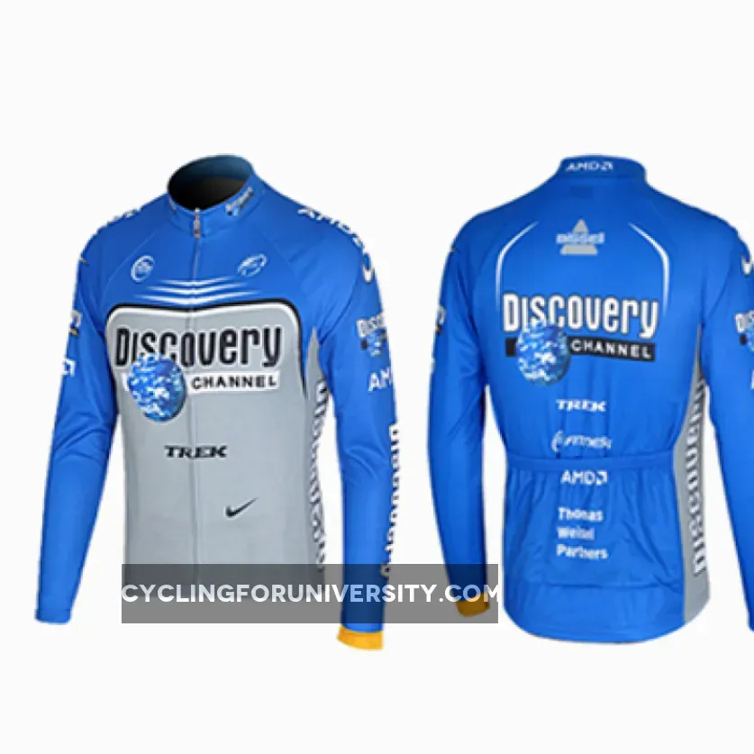 2006 Discovery Channel Cycling Jersey Long Sleeve For Sale