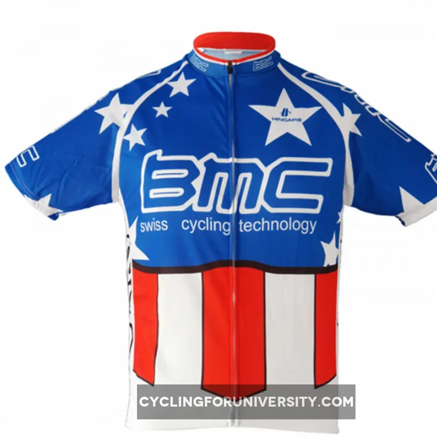 2010 BMC USA Champion Short Sleeve Cycling Jersey Online