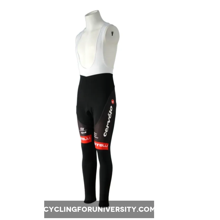 New 2011 CASTELLI BLACK Cycling Winter Bib Pants Outlet