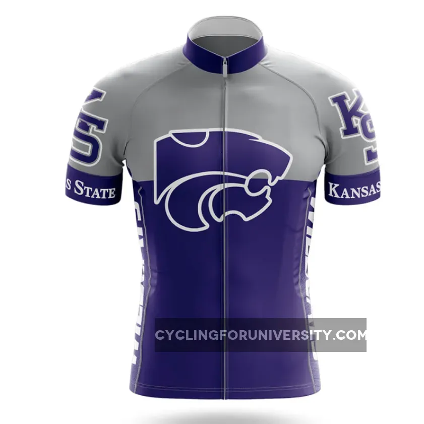 Kansas State University V2 - Men's Cycling / Jersey Only