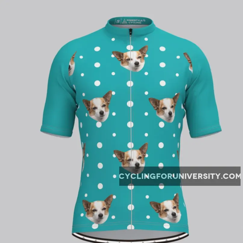 Custom Pup Face V3 Men's Jersey For Sale