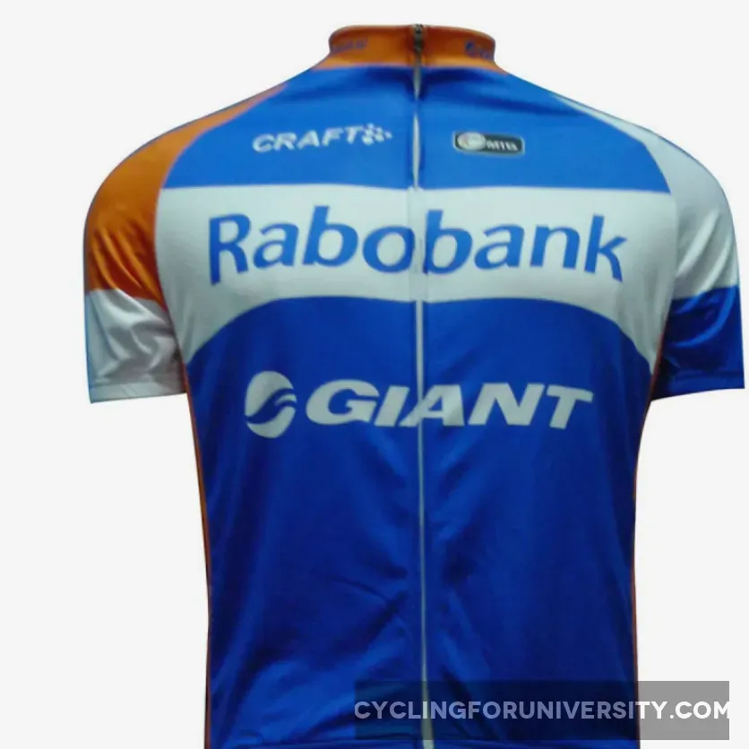 2012 TEAM RABO BANK Cycling Jersey Short Sleeve For Sale