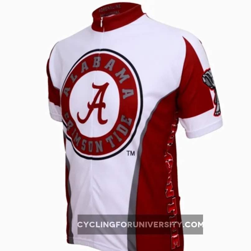 UA University of Alabama Crimson Tide Cycling Jersey
