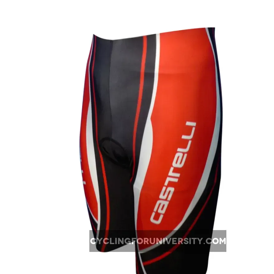 New CASTELLI BLACK -RED Cycling Shorts Online