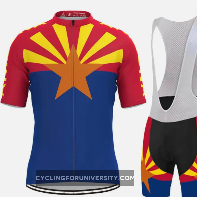 Men's Arizona State Flag Cycling Kit For Sale