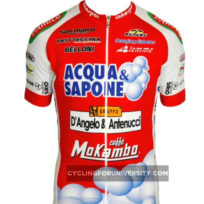 Acqua & Sapone - Tour 2010 Giessegi Radsport-Profi-Team - Short Sleeve Jersey