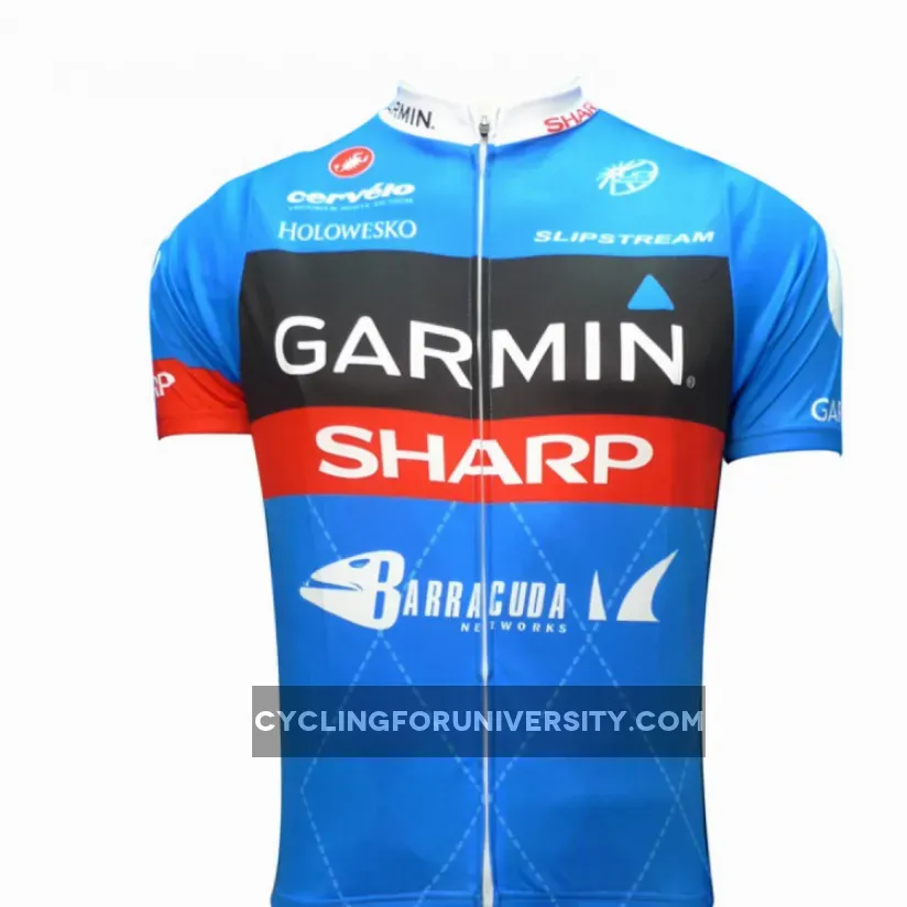 GARMIN-BARRACUDA GARMIN-SHARP TdF 2012 Short Sleeve Jersey