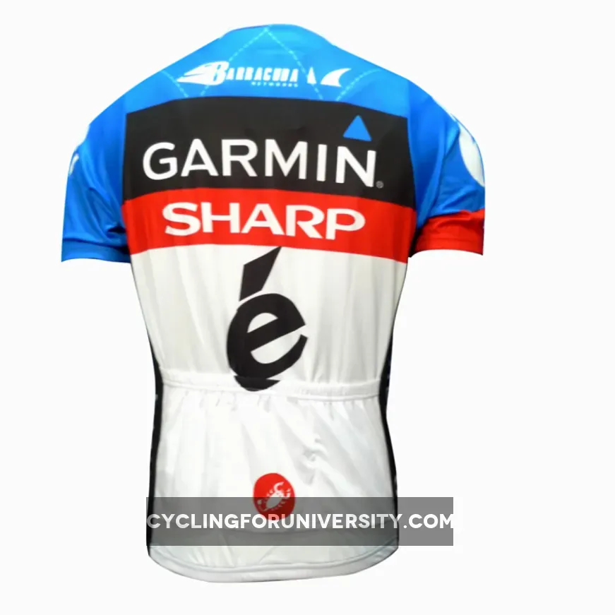 GARMIN-BARRACUDA GARMIN-SHARP TdF 2012 Short Sleeve Jersey