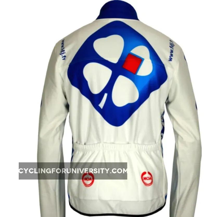 FRANCAISE DES JEUX (FDJ) 2011 MOA Radsport-Profi-Team- Winter Fleece Long Sleeve Jersey Jacket