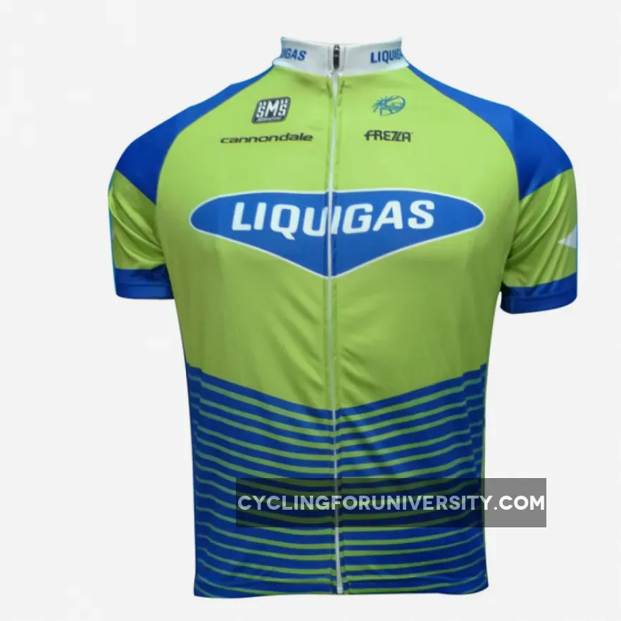 2012 Team Liquigas Cycling Short Sleeve Jersey Green Edtion