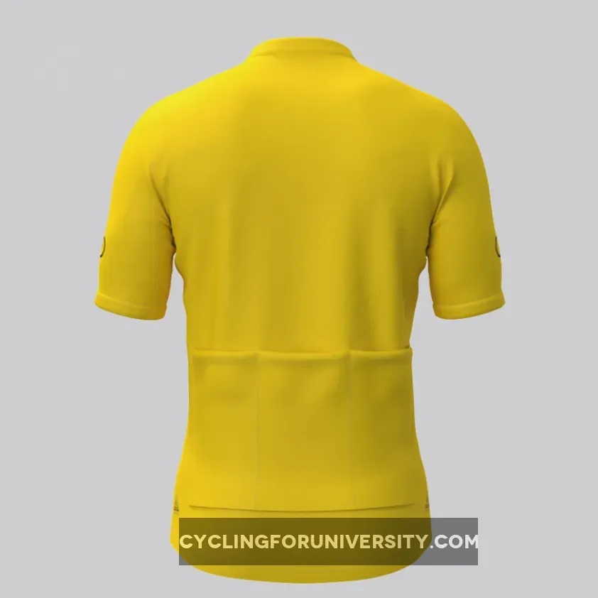 Ride Forever Men's Cycling Jersey-Yellow Outlet