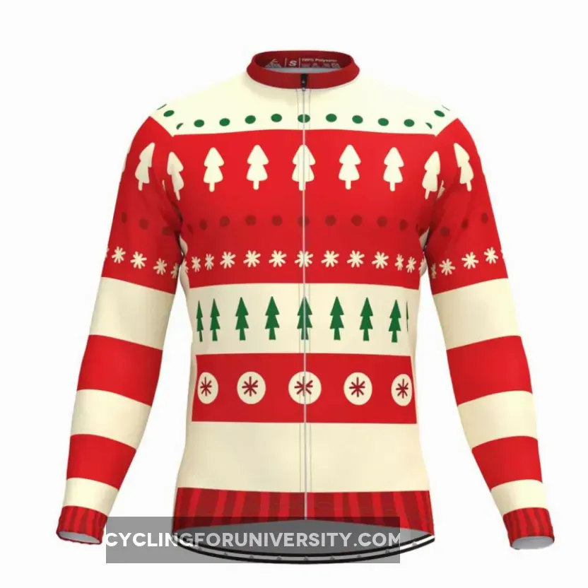 Ugly Christmas Sweater Long Sleeve Cycling Jersey V3 To Buy