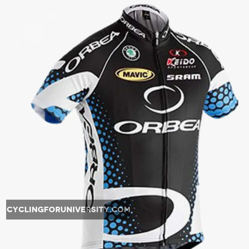 2011 ORBEA Black Cycling Short Sleeve Jersey For Sale