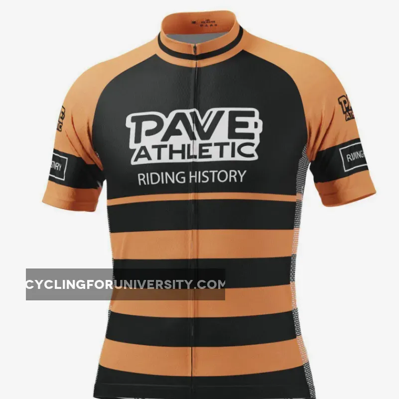 PAVE Athletic Gribaldy Retro Short Sleeve Cycling Jersey