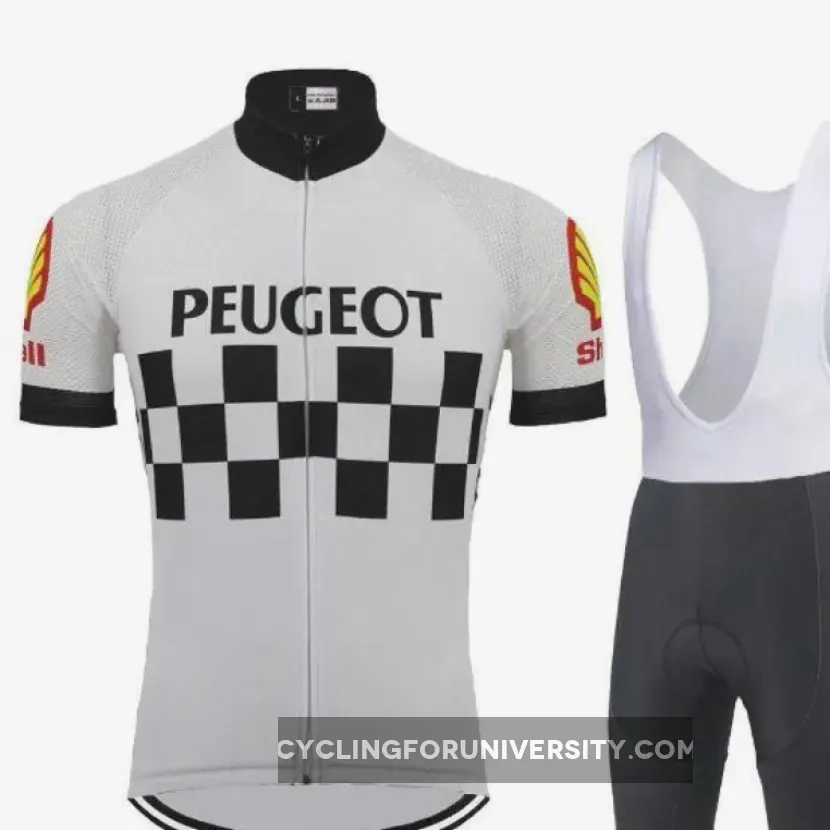 Peugeot Shell Vintage Cycling Race Suit Replica For Sale