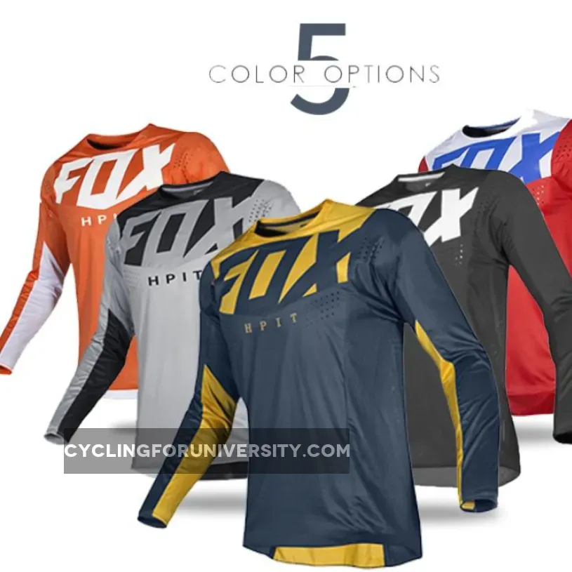 MTB jerseys Motorcycle Mountain Team Racing Downhill Jersey MTB Offroad DH MX Bike Jersey Motorcycle Cross Country Mountain Fox Bike Jersey