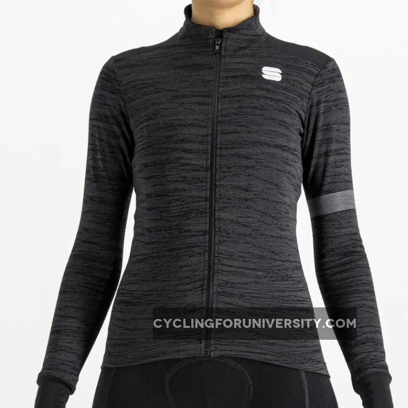 Sportful Supergiara Thermal women long sleeves jersey - Black