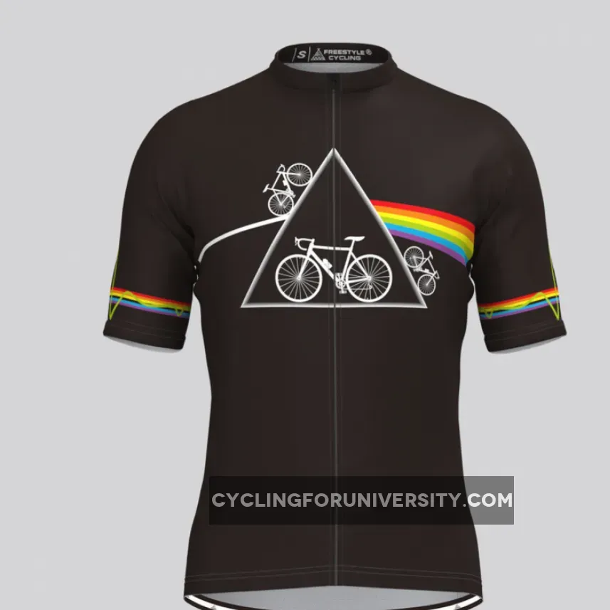 Rainbow Road Bike Men's Cycling Jersey To Buy