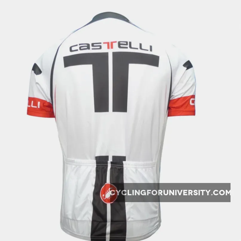 2012 CASTELLI WHITE Cycling Short Sleeve Jersey For Sale