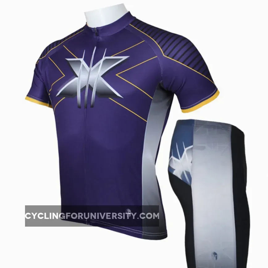 Marvel Comics Super Hero Short/Long-sleeve Cycling Jersey T-shirt Summer Spring Autumn Clothes Apparel Outdoor Sports Gear Leisure Biking T-shirt Sportswear Wolverine(X-man) NO.039