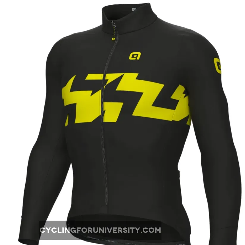 Ale Solid Ready Long Sleeve Jersey - Yellow Online