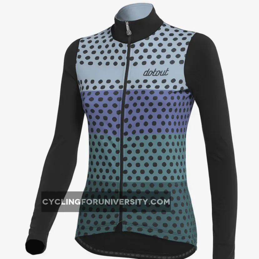 Dotout Fanatica Wool woman long sleeves jersey - Blue