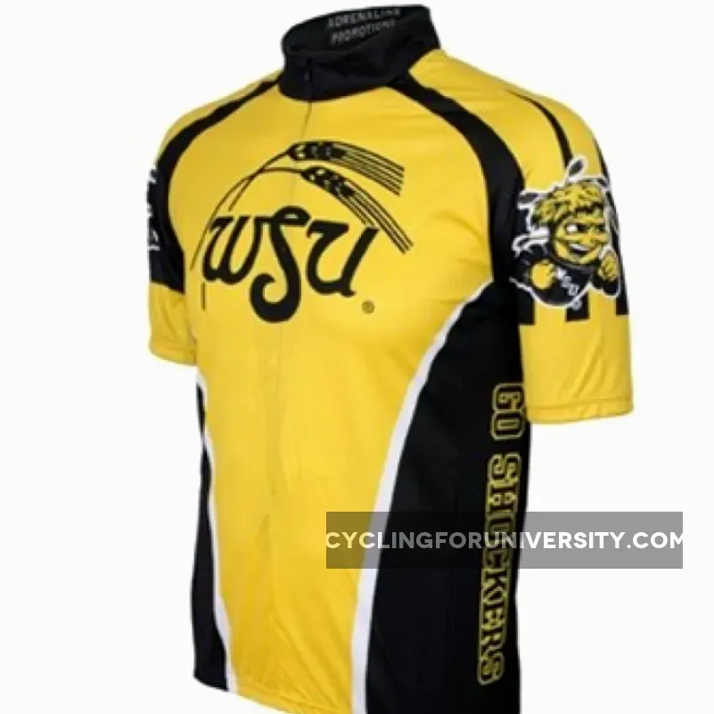 WSU Wichita State University Shockers Cycling Short Sleeve Jersey