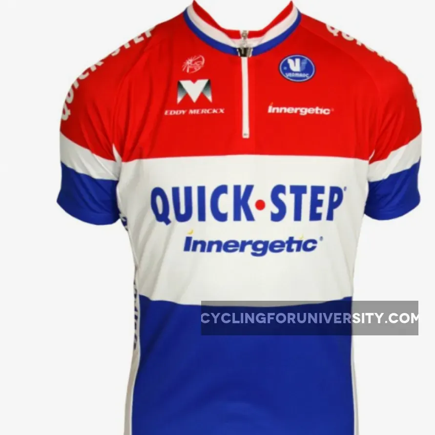 QUICKSTEP holländischer Meister 2010-2011 Vermarc Radsport-Profi-Team - Short Sleeve Jersey