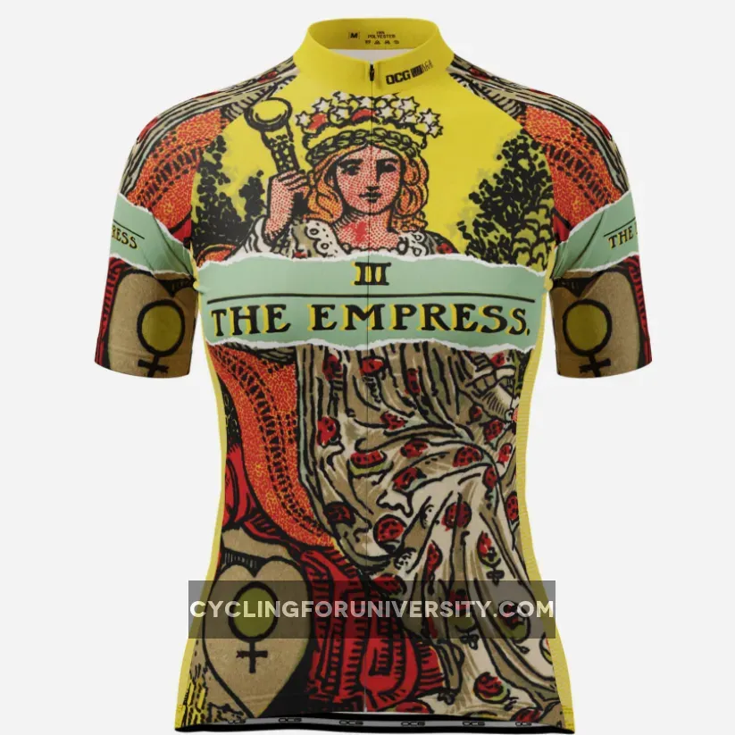 Women's The Empress Tarot Short Sleeve Cycling Jersey