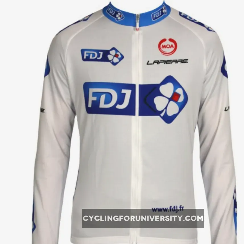 FRANCAISE DES JEUX (FDJ) 2011 MOA Radsport-Profi-Team - Long Sleeve Jersey