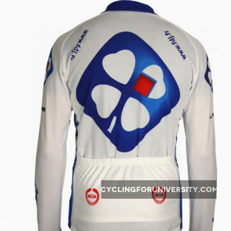FRANCAISE DES JEUX (FDJ) 2011 MOA Radsport-Profi-Team - Long Sleeve Jersey