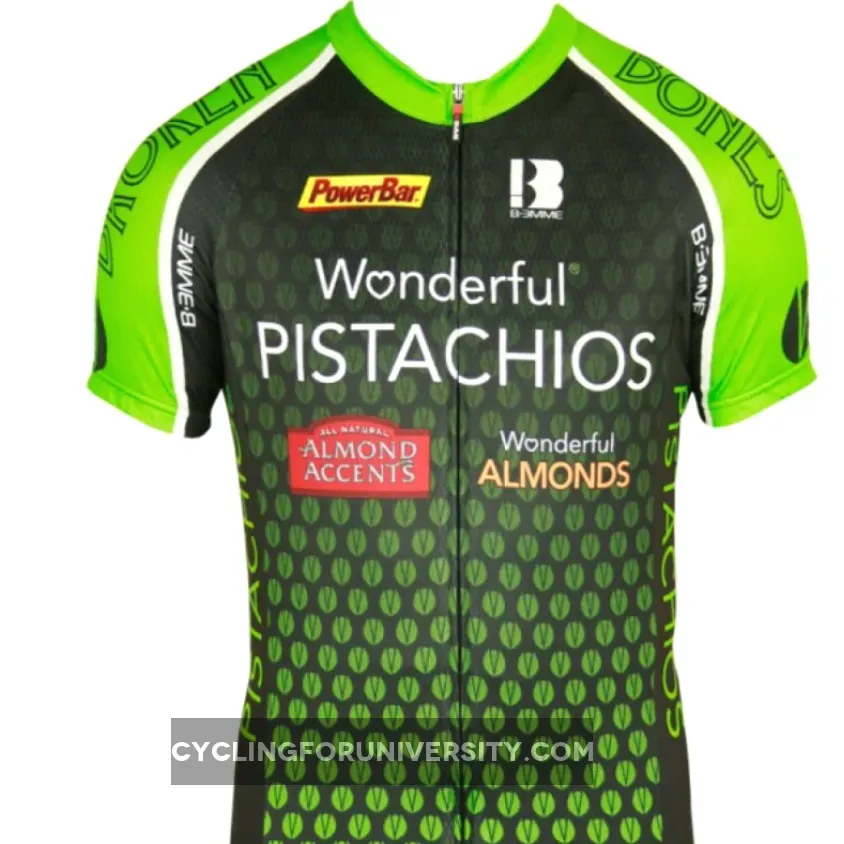 Wonderful Pistachios 2012 Biemme Radsport-Profi-Team - Short Sleeve Jersey
