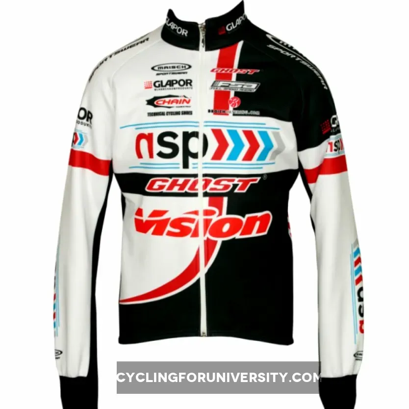 NSP-GHOST 2012 Maisch Radsport-Profi-Team Long Sleeve Jersey