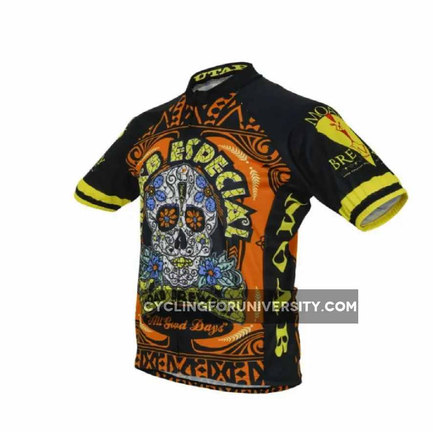 Moab Brewery Especial V2 beer Men's Full Zip Cycling Jersey