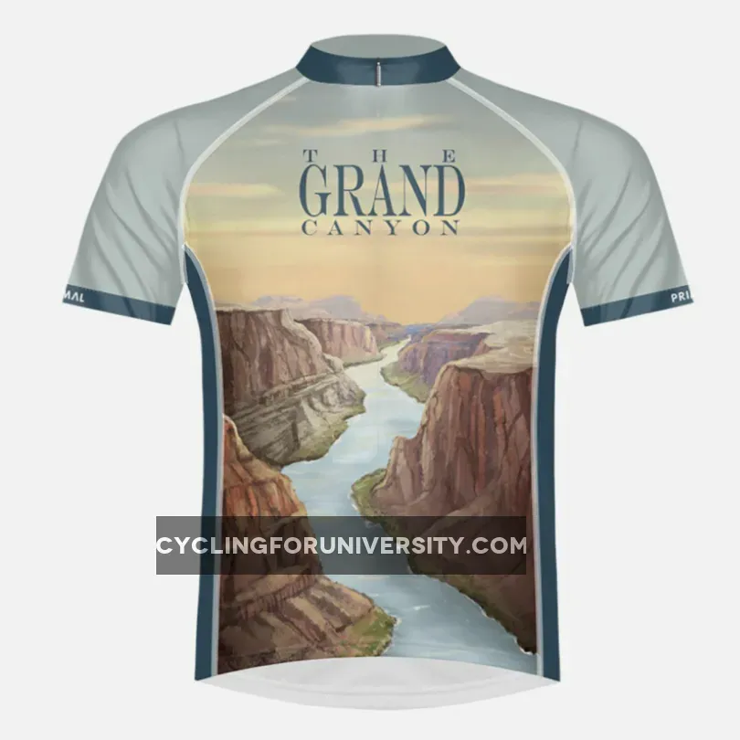 Primal Wear Grand Canyon National Park men's Sport Cut Full Zip Short Sleeve Cycling Jersey GRANJ20M-2